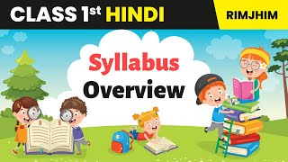 Class 1 Hindi Rimjhim Book  Syllabus Overview [upl. by Merrick]