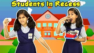 TYPES OF STUDENTS IN RECESS  FUNNY VIDEO  Paris Lifestyle [upl. by Laven]