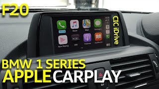 BMW 1 Series Apple CarPlay Retrofit  F20  CIC iDrive [upl. by Adlay]