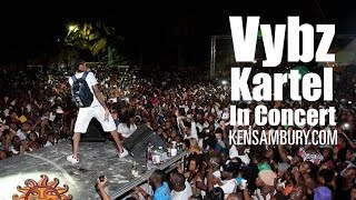 Vybz Kartels Last Concert  40 Minute Performance [upl. by Lilith]