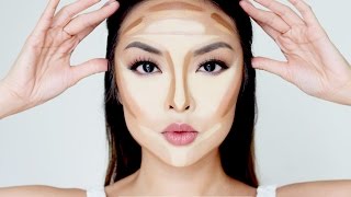 HOW TO Contour and Highlight For Beginners  chiutips [upl. by Jacquette183]