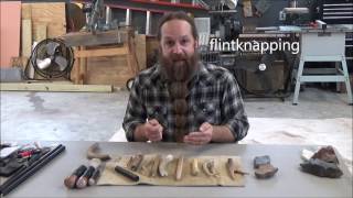 basics of flintknapping [upl. by Eliza]