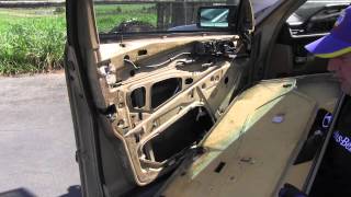 Mercedes W124 How To Remove Door Panel [upl. by Haletta]