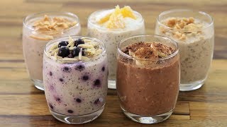 Overnight Oats – 5 Easy amp Healthy Recipes [upl. by Morrison365]