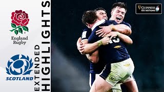 England v Scotland  EXTENDED Highlights  Historic Scotland Victory  Guinness Six Nations 2021 [upl. by Kele879]