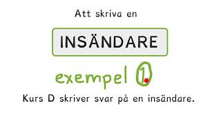 Att skriva en insändare  exempel [upl. by O'Dell]