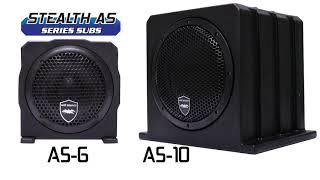 Wet Sounds AS 6 AS 10 Active SubWoofer Enclosures [upl. by Kyd]