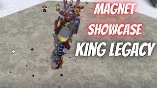 Magnet Fruit Showcase King Legacy [upl. by Raquel750]