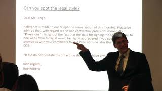 Legal Writing Basics Three Key Skills Sample [upl. by Aitnom]