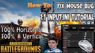 PUBG Guide 11 Mouse Sensitivity Fix  Shrouds Config [upl. by Amieva277]