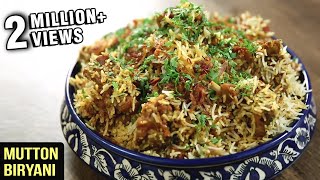 Pressure Cooker MUTTON BIRYANI  Mutton Biryani Recipe  Lamb Biryani By Varun Inamdar [upl. by Ladnek]