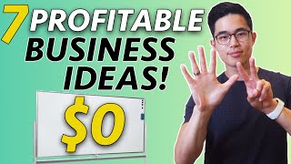 7 TOP Business Ideas You Can Start With NO MONEY [upl. by Ottavia]