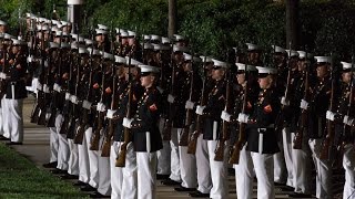 The Evening Parade  Marine Barracks Washington [upl. by Joshua]