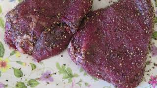 How To Cook Top Sirloin Steak In Cast Iron Pan [upl. by Elke]