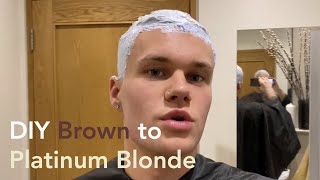 Platinum Blonde Hair Tutorial  Schwarzkopf BlondMe Bleach at Home [upl. by Alilahk979]