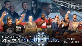 Agents of Shield  4x21 The Return  Group Reaction [upl. by Jeth]