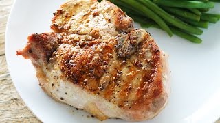 How to Cook A Thick Cut Pork Chop [upl. by Dominic]