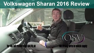 OSV Volkswagen Sharan 2016 InDepth Review [upl. by Ahsirk49]