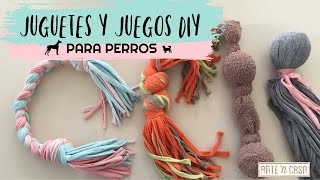 DIY juguetes y juegos para perros [upl. by Anrehs686]