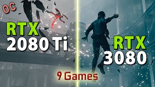 RTX 3080 vs RTX 2080 Ti  OC  Test in 9 Games  4K [upl. by Modnarb185]