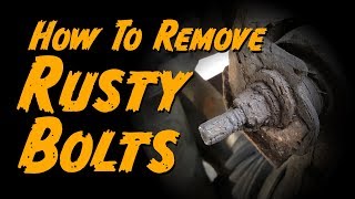 How To Remove Rusty Nuts and Bolts [upl. by Normand]