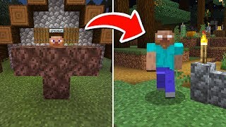 How To SUMMON HEROBRINE in Minecraft Pocket Edition Spawning Herobrine [upl. by Nirda]