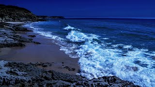 Relaxing Waves For Sleeping Well Deep Sleep Bedroom Ambiance With Ocean Sounds [upl. by Saiff819]