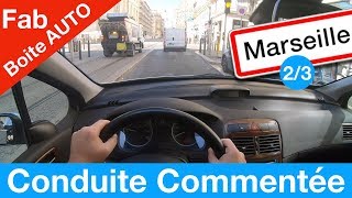 Conduite Commentée en Boite Automatique l 23 [upl. by Etnecniv]