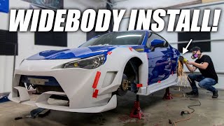 Installing The Karma Widebody Kit [upl. by Kinnon]