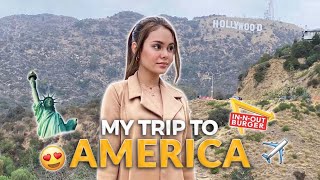 AMERICA TRAVEL VLOG  IVANA ALAWI [upl. by Tenom]