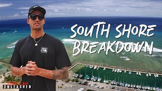 TOWN SURF SPOTS EXPLAINED  South Shore Oahu [upl. by Oicaro30]