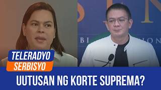 Immediate VP Duterte impeachment trial up to SC solon  Kabayan 17 February 2025 [upl. by Torr]