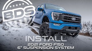 2021 Ford F150  6quot Lift Kit  HOW TO INSTALL [upl. by Ahsenit]