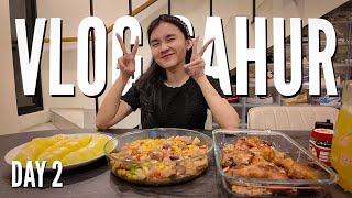 SAHUR DAY 2 WIM LIMSTEM WIM DOMT JUDGM  VLOG SAHUR RAMADHAN DAY 2 [upl. by Dietsche]