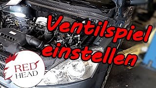 Ventilspiel einstellen und Steuerkette tauschen beim Kia Ceed 14 [upl. by Dougherty]