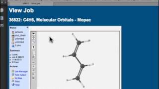 Molecular Orbitals of Butadiene 33 [upl. by Adal]