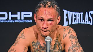 GUTTED Regis Prograis FULL POST FIGHT PRESS CONFERENCE vs Devin Haney [upl. by Amisoc]