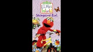 Elmos World Springtime Fun 2002 VHS Full Screen [upl. by Knorring]