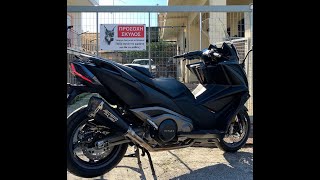 Kymco AK 550 Mivv Delta Race 2019 MOV [upl. by Emmerie]