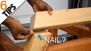 6 Woodworking tips amp tricks for beginners [upl. by Fransen]