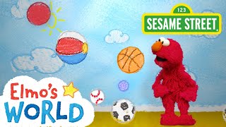 Sesame Street Balls  Elmos World [upl. by Topper834]