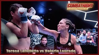 Combat Night 90 Teresa Lafollette vs Valerie Loureda [upl. by Nomad]