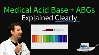 Medical Acid Base Balance Disorders amp ABGs Explained Clearly [upl. by Erdei410]