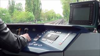 SBahn Berlin  Führerstandsmitfahrt S1 Teil 1HD 1080p [upl. by Rhianna]