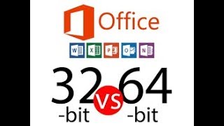 Difference Between the 32bit or 64bit version of Microsoft Office [upl. by Racklin]