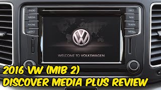 Volkswagen Discover Media Plus MIB2 System Review [upl. by Enobe]