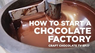 How to Start a Chocolate Factory  Ep17  Craft Chocolate TV [upl. by Wayland523]