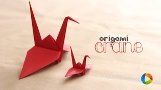 How to Make  Origami Crane [upl. by Inajar]