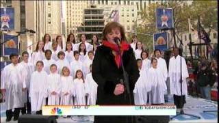 Susan Boyle  O Holy Night Today Show Rockefeller Plaza NY 23 Nov 10 [upl. by Inglis]