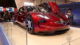 Fisker EMotion Concept  CES 2018 [upl. by Amador]